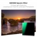 Nano-Xcel Series, 100mm Square ND1000 Filter+150mm Soft GND8 Filter+Metal Filter Holder+8 Filter Adapter Rings Filter Kit 