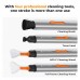 Cleaning pen set, including replaceable cleaning pen, silicone tip *2, APS-C frame cleaning stick *2, full frame cleaning stick *4