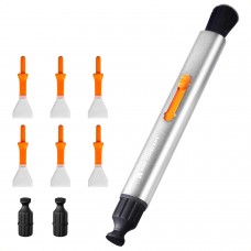 Cleaning pen set, including replaceable cleaning pen, silicone tip *2, APS-C frame cleaning stick *6