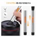 Replacement cleaning pen with aluminum body