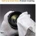 5-in-1 Center Pinch Lens Cover + Anti-Loss Keeper + Microfiber Cleaning Cloth