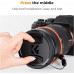 4-in-1 Center Pinch Lens Cover + Anti-Loss Keeper Leash + Microfiber Cleaning Cloth Kits