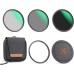 Nano-Xcel Series,CPL+ND8+ND64+Adapter ring+Lens Cap 28 Multi-Layer