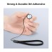 6 Pack Camera Lens Cap Leash with Elastic Loop + Microfiber Cleaning Cloth Kit