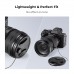 6 Pack Camera Lens Cap Leash with Elastic Loop + Microfiber Cleaning Cloth Kit