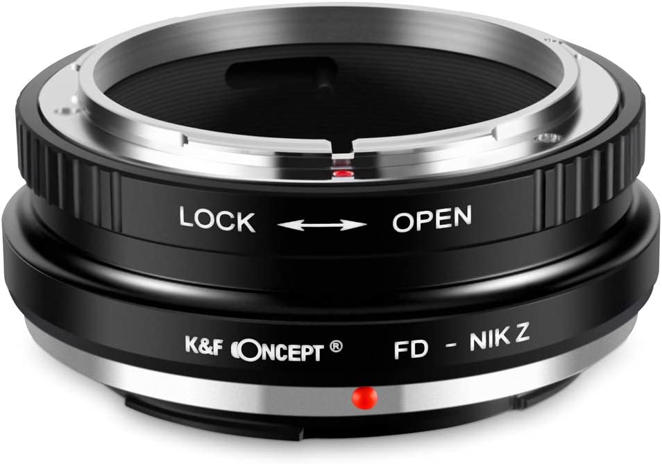 Manual lens adapter ring FD-NIK Z Manual lens adapter ring FD-NIK Z
