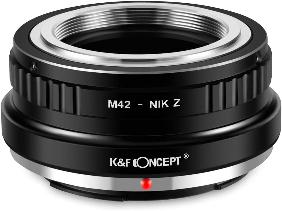 Manual lens adapter ring M42-NIK Z Manual lens adapter ring M42-NIK Z