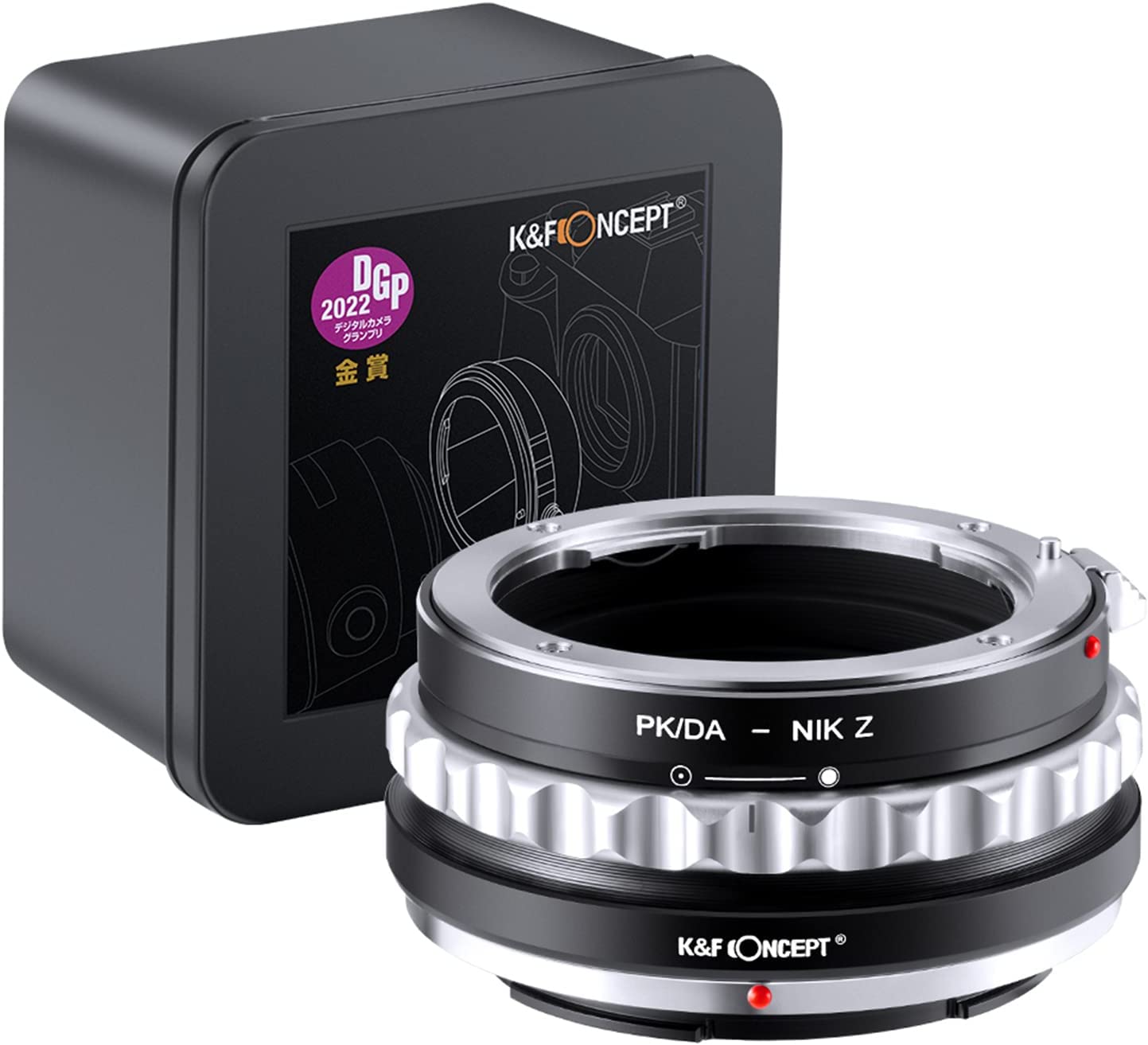 Manual lens adapter ring PK/DA-NIK Z Manual lens adapter ring PK/DA-NIK Z