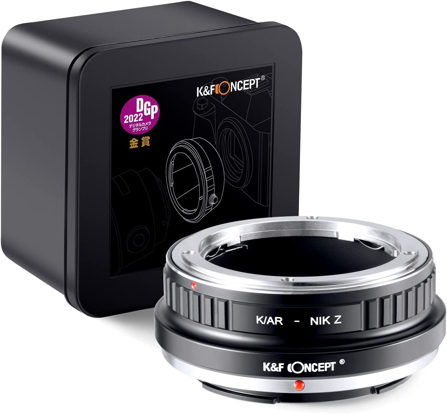 Manual lens adapter ring K/AR-NIK Z Manual lens adapter ring K/AR-NIK Z